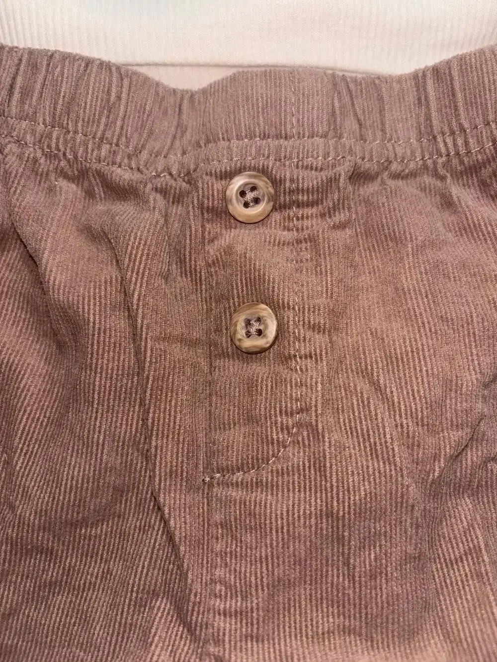 Rugged Bear Toddler Boys Beary Cute Crew Sweatshirt Corduroy Jogger 2pc Set 12M